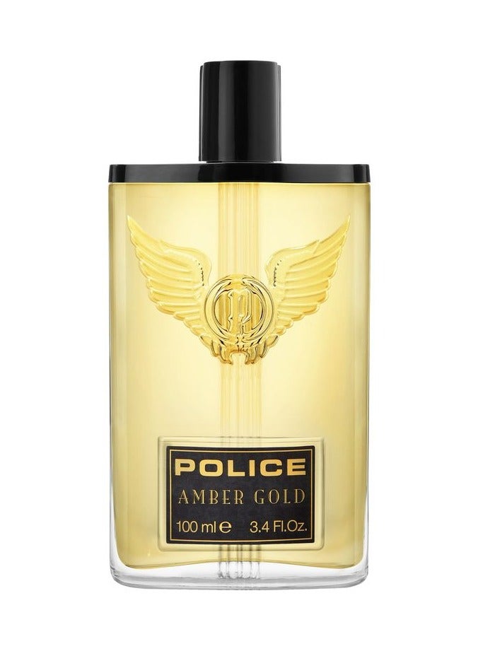 POLICE Amber Gold Eau De Toilette For Men - 100 ML - Image 2