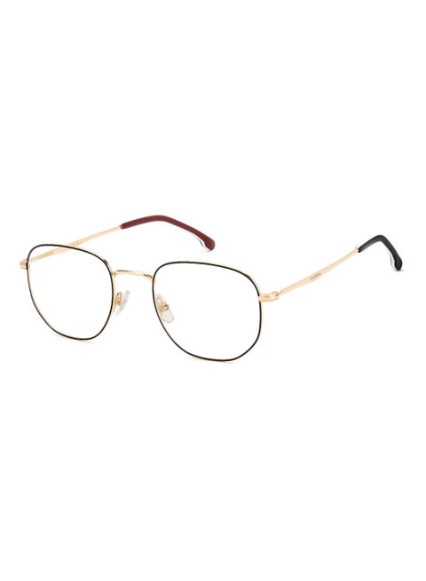 Men's  Rectangular Shape Metal Sunglasses Carrera 323  44 - Lens Size: 43.7 Mm - Mt Bk Gd