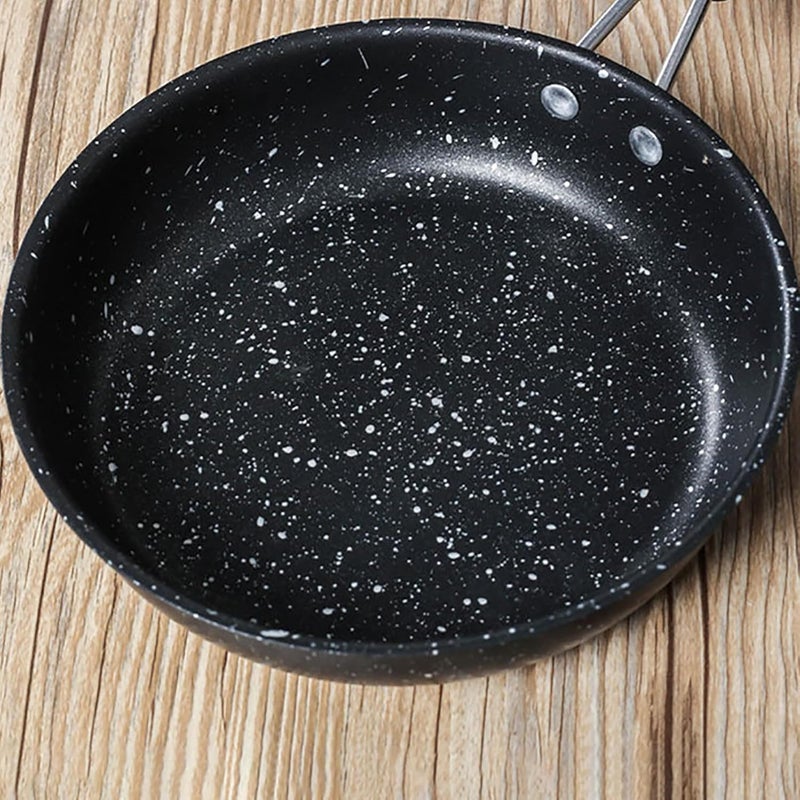 Nonstick Frying Pan Skillet Omelette Pan Easy to Clean Pancake Pan and Healthy Egg Cooker Suitable for Gas Stove & Induction Cookware (20cm) - Image 3