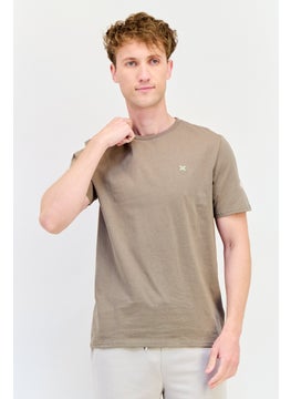 RBX Men Sportswear Fit Short Sleeve Outdoor T-Shirt, Olive  - Image 1