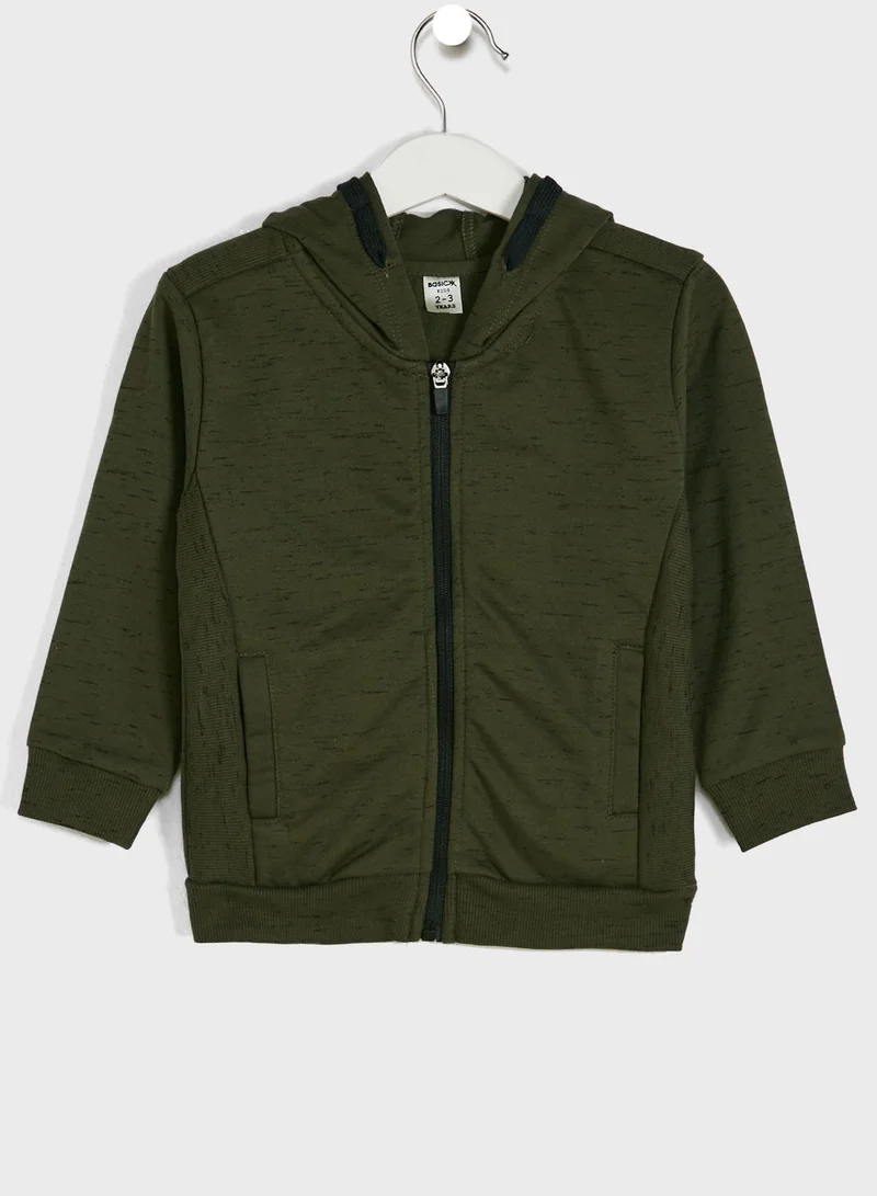 Basicxx Kids Knitted Essential Hood