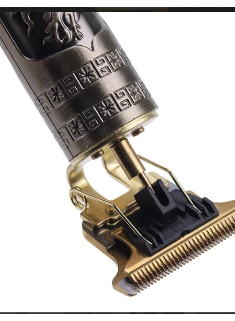Professional hair and beard trimmer – Pharaonic gold style – A touch of luxury and precision - Image 4