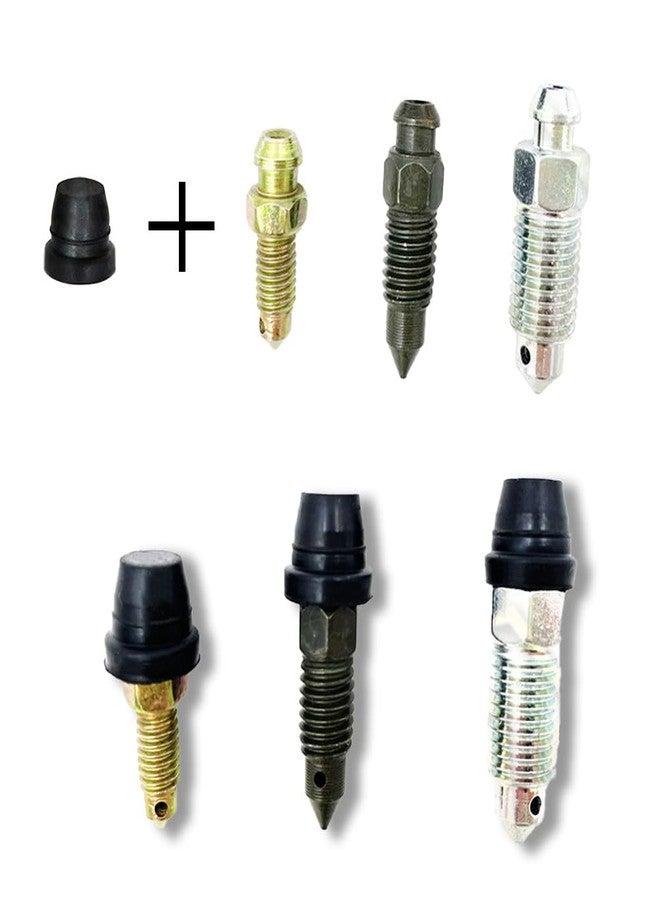 HAOBO 18PCS Black Brake Dust Cover, Rubber Dust Stem Cover, Grease Fitting Caps, Brake Caliper Bleeder Cap, Brake Bleeder Screw Cap, Rubber Dust Cover for for Cars, SUVs, Trucks, Motorcycles - Image 4