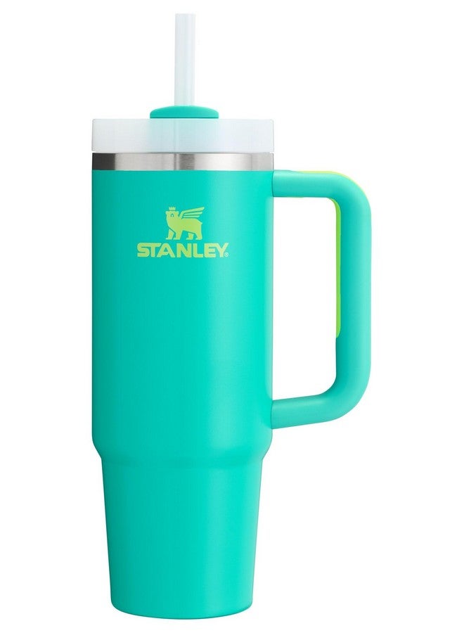 Stanley Quencher H2.0 Tumbler with Handle and Straw 30 oz | Flowstate 3-Position Lid | Cup Holder Compatible for Travel | Insulated Stainless Steel Cup | BPA-Free | Tropical Teal - Image 1
