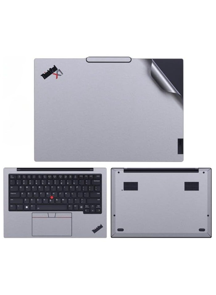 Laptop Decal Cover Compatible with Lenovo Thinkpad X1 Carbon Gen 12 2024 Laptop Notebook Anti-Scratch Sticker Three Sided Notebook Film Laptop Film