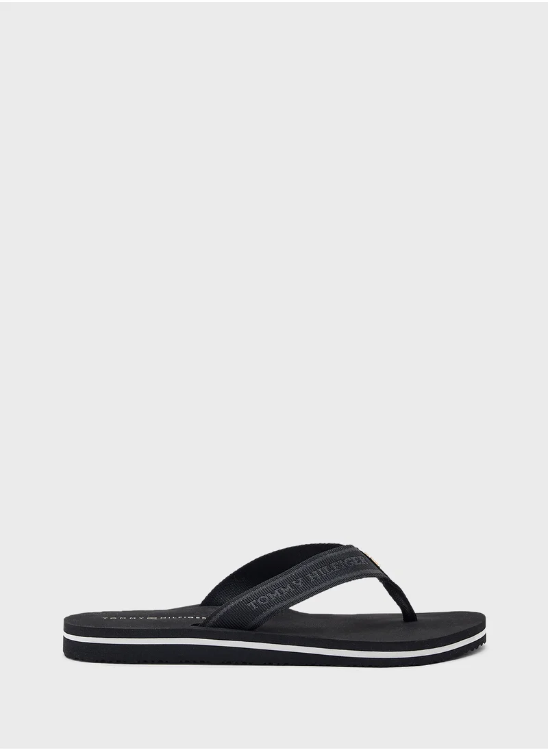 TOMMY HILFIGER Webbing Beach Flip Flops