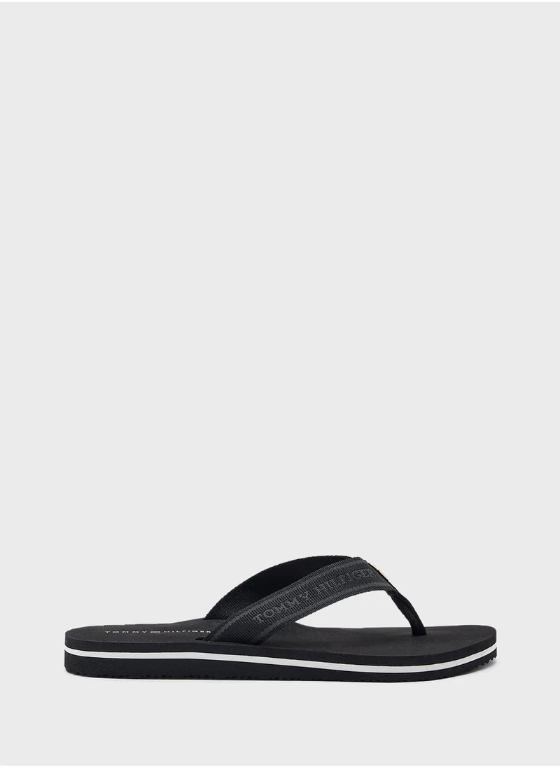 TOMMY HILFIGER Webbing Beach Flip Flops