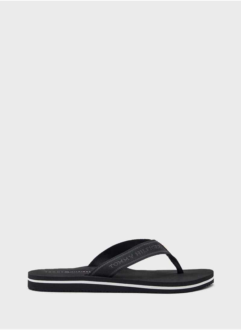 TOMMY HILFIGER Webbing Beach Flip Flops  - Image 2