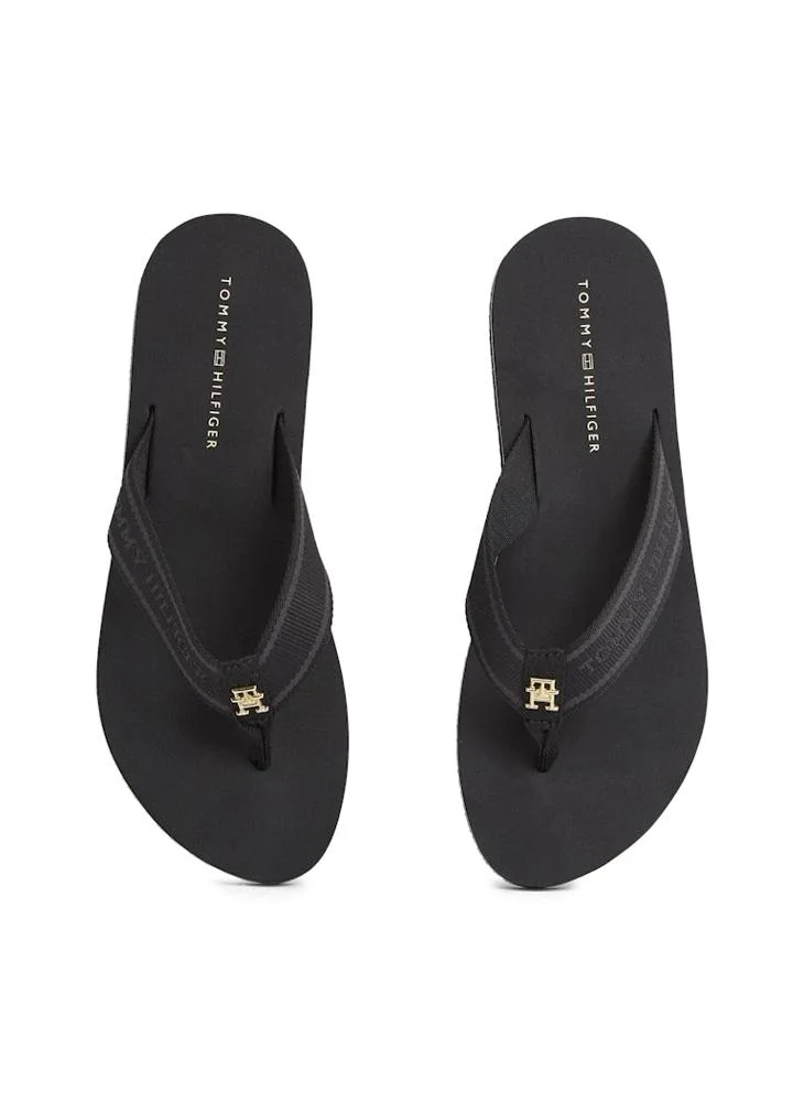 تومي هيلفيغر Webbing Beach Flip Flops