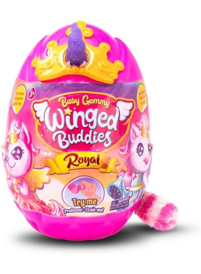 Tiger Head Royal Sparkly Winged Unicorns - 3 Characters (ASSORTMENT ONE CHOSEN RANDOM) - Image 3
