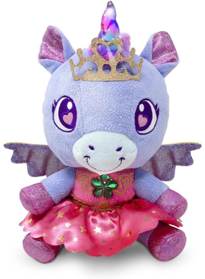 Tiger Head Royal Sparkly Winged Unicorns - 3 Characters (ASSORTMENT ONE CHOSEN RANDOM) - Image 4