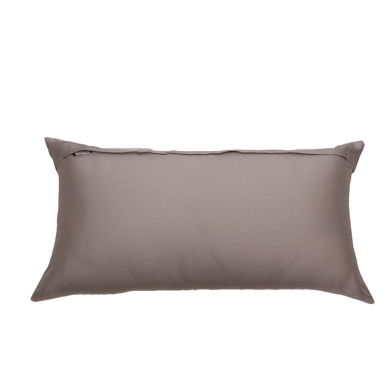 ZEBA World Polyester Solid Pleat Cushion Cover, 12 inches X 22 inches (Pack of 1) - Image 3