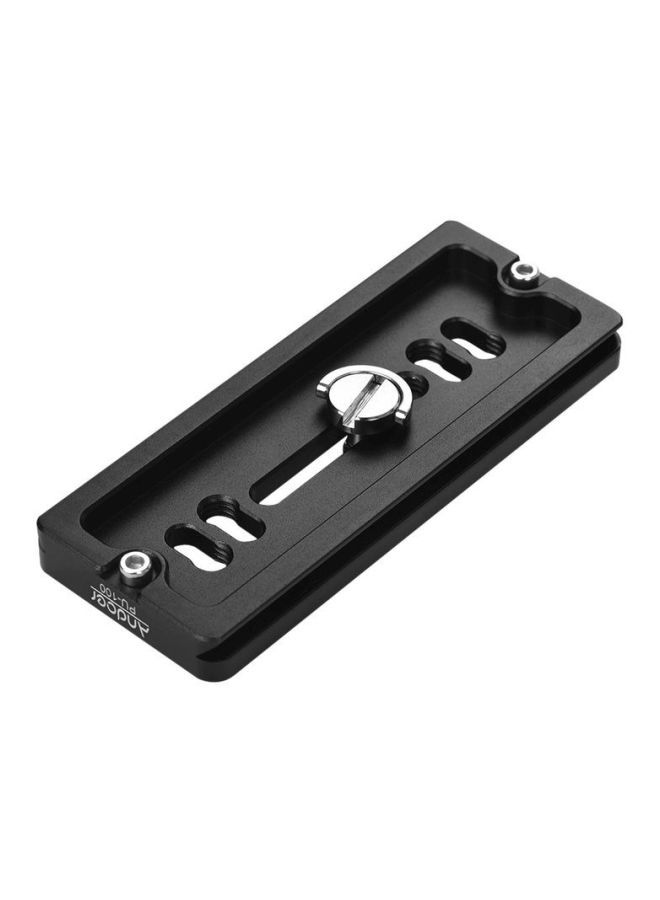 NIBEMINENT PU-100 100mm Quick Release QR Plate Black - Image 2