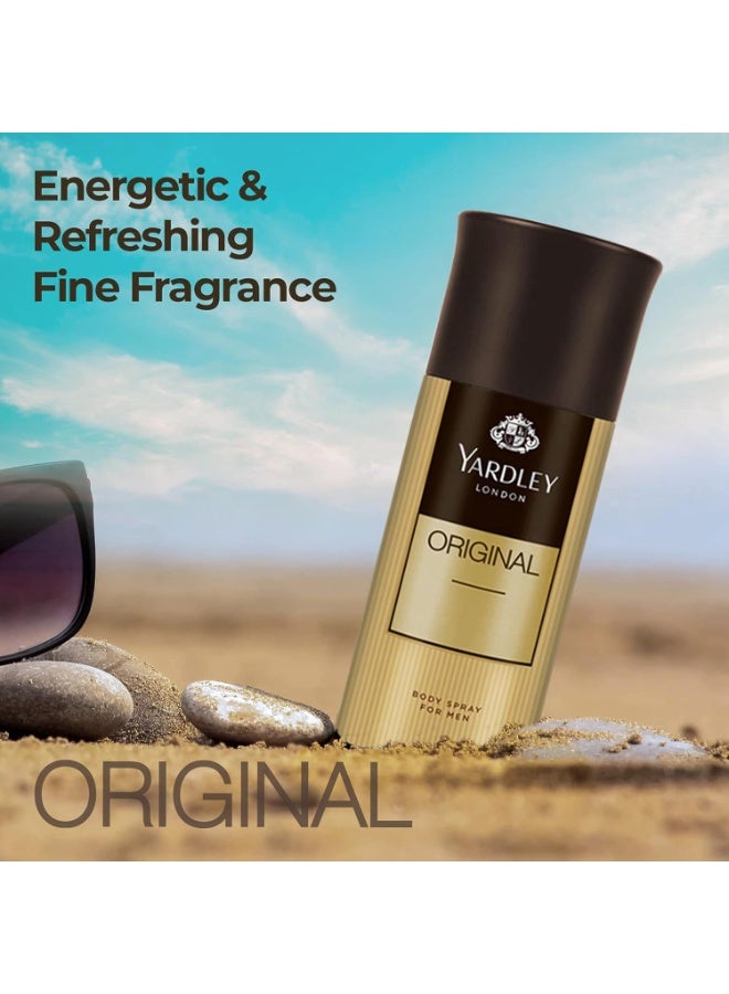 Yardley Original Body Spray For Men 150 ML - Image 3