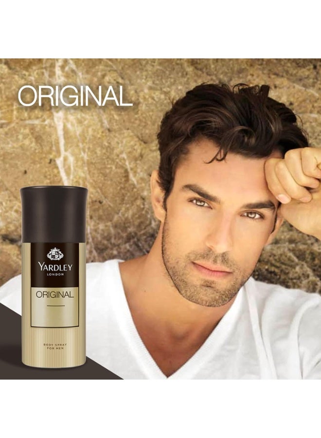 Yardley Original Body Spray For Men 150 ML - Image 2