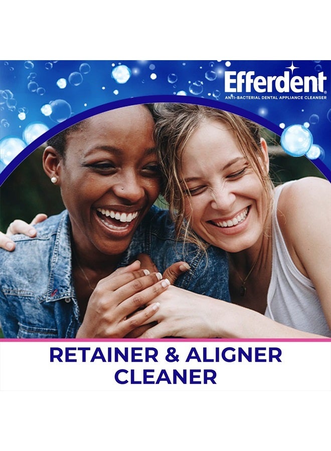 Efferdent Efferdent Denture Cleanser Tablets, Complete Clean, Cleanser for Retainer and Dental Appliances, 44 Tablets  - Image 5