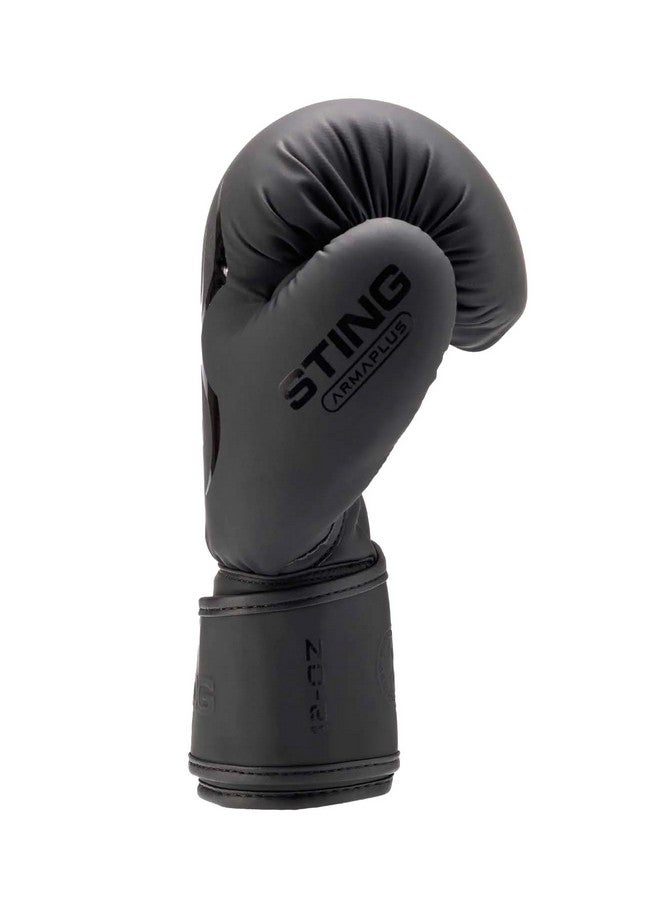 STING Olympics Sponsor - Armaplus Boxing Gloves | for Competition & Training (10OZ, Black) - Image 5