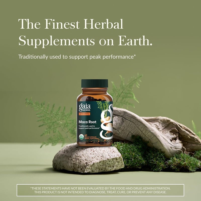GAIA HERBS MACA ROOT 60 caps: 99753 - Image 3