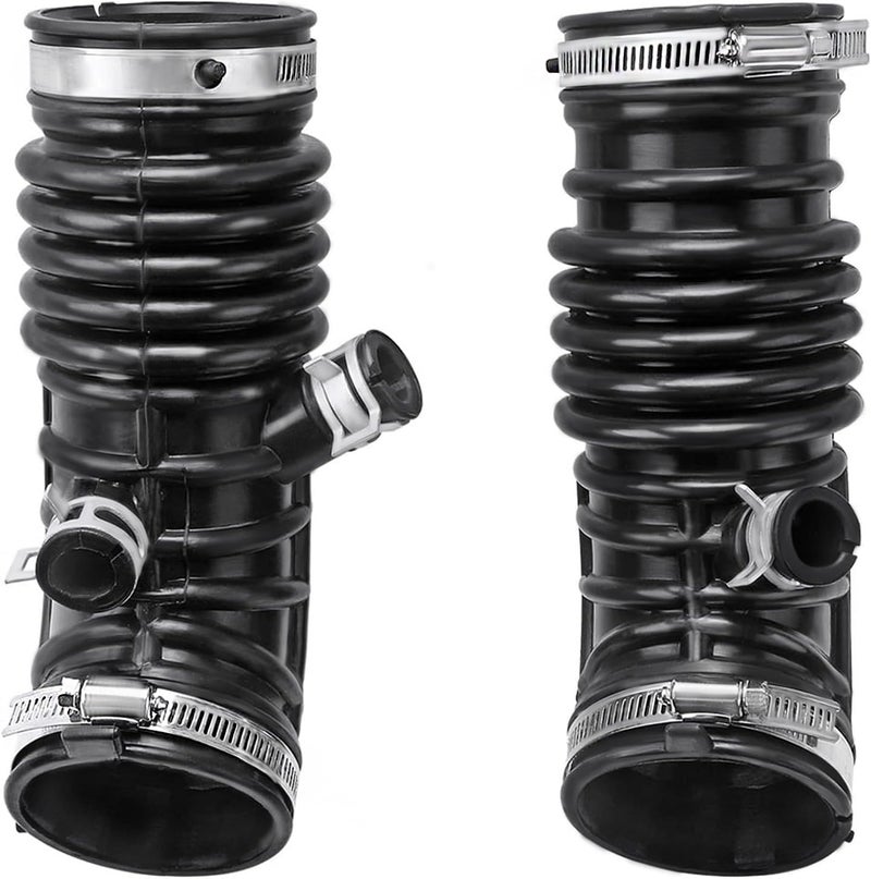 Dtomi Engine Air Intake Hose Tube Left and Right Side Compatible With Infiniti Vehicle EX35 20082012 G35 20072008 35L V6 Replace 16576JK20A 16576JK21A 16576JK21B2PCS