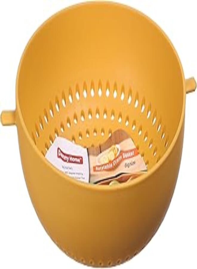 Danny Home Danny Home DH3437 High Quality 2 in 1 Colander with Bowl Set of 2 Pieces - Multi Color 