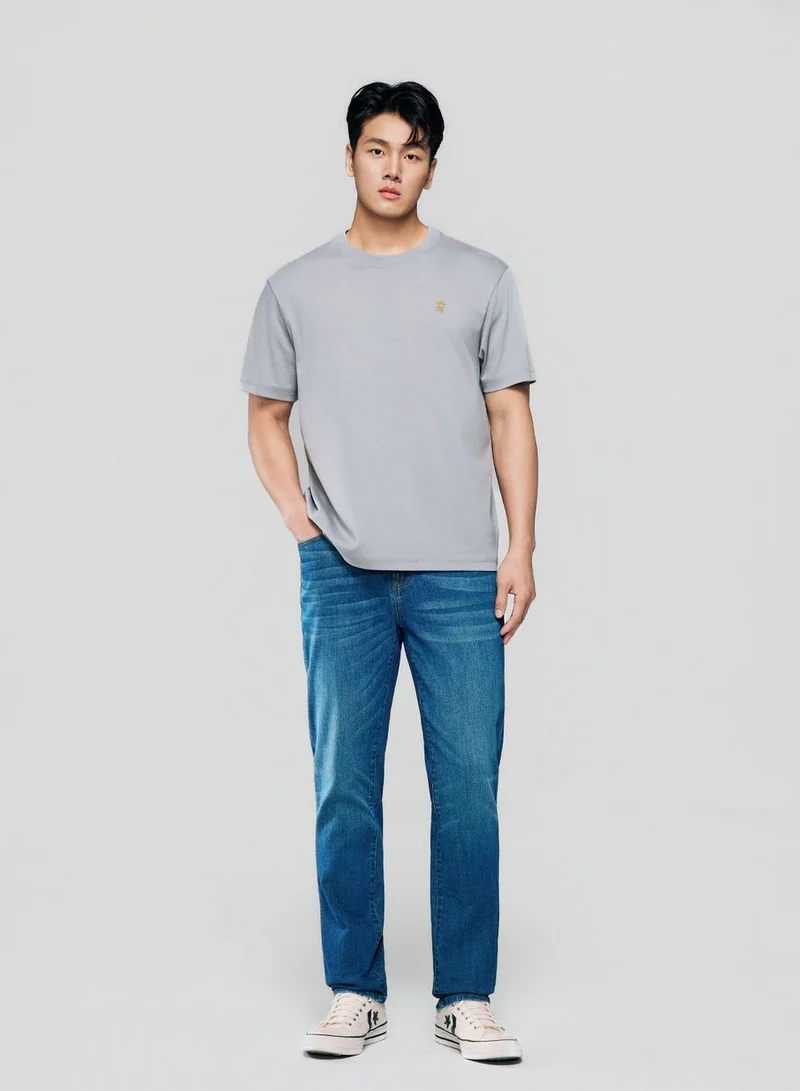 Giordano Men Luxe Touch Mercerized Cotton Crew Tee