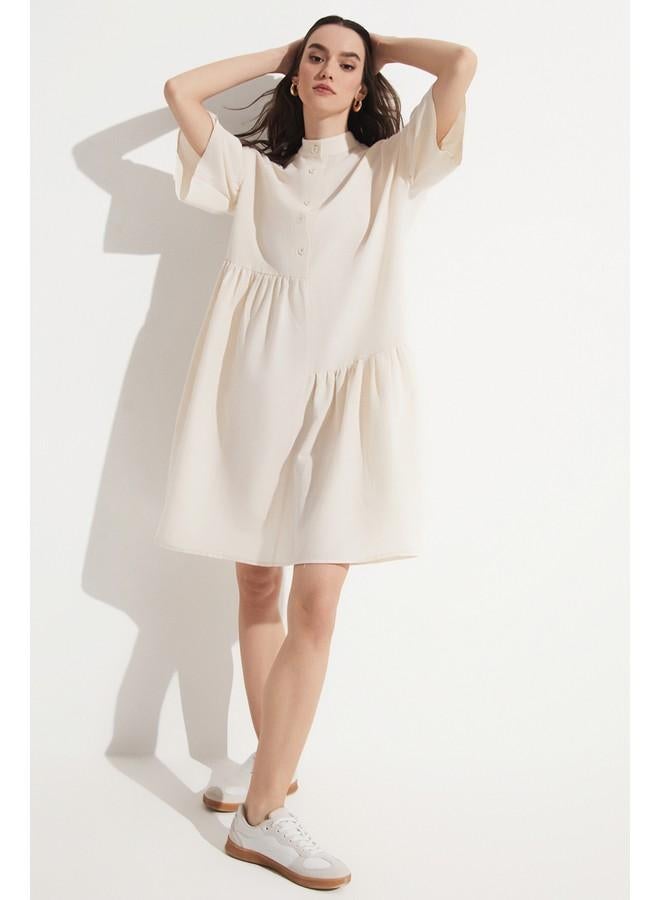 جون فستان بخصر منسدل - Image 2