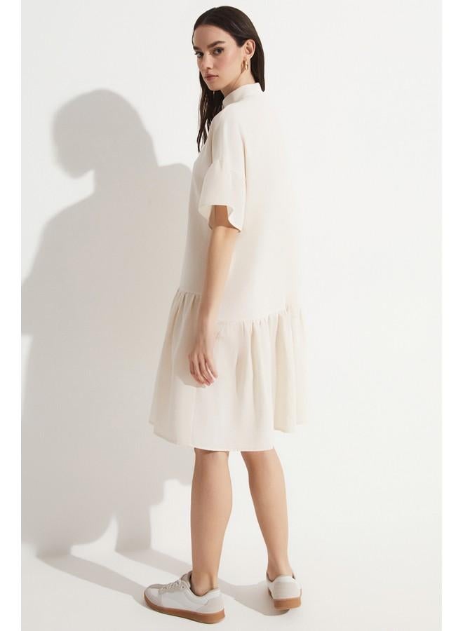 جون فستان بخصر منسدل - Image 4