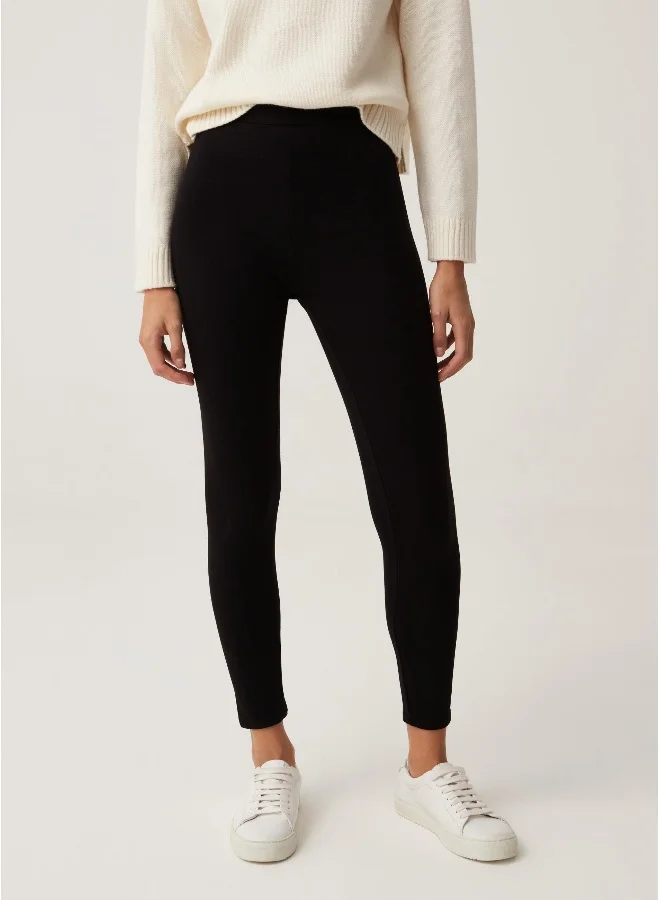 Ovs Ovs Womens Stretch Cotton Leggings