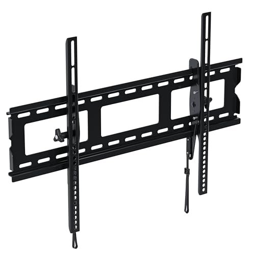 Sanus Universal Low Profile Tilt TV Wall Mount for 37" - 80" LED, LCD & Plasma TVs, Eliminates Glare with 10º of Tilt & Post-Install Adjustments - 3 Step Install - Safety Certified - MLT14-B1 - Image 1
