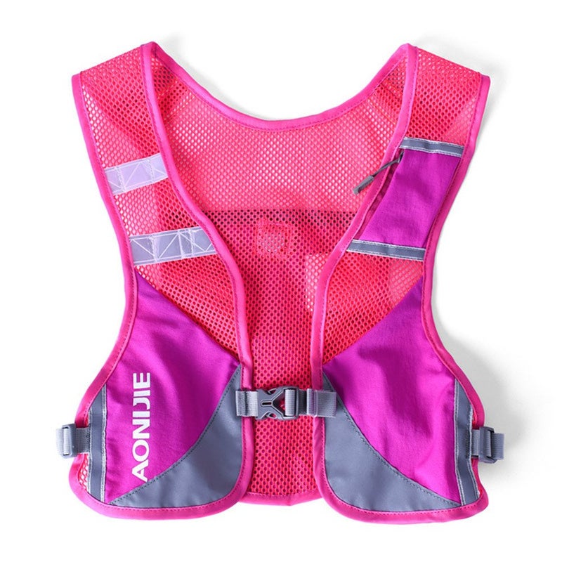 AONIJIE Marathon Running Vest Pack Water Hydration Backpack Outdoor Sport Bag Cycling Camping Climbing Rucksack (Rose red) - Image 1