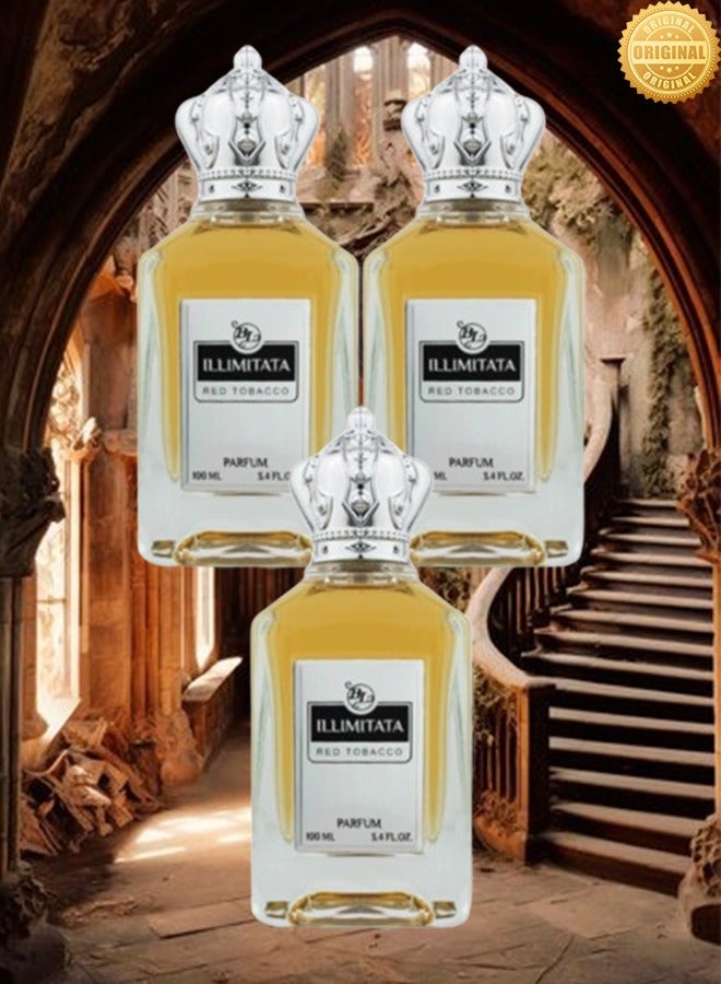 BL 3 Pieces Illimitata Red EDP 100ML - Image 1