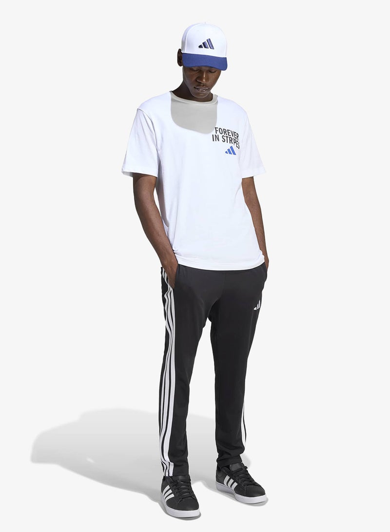 Adidas Forever In Stripes Graphic T-Shirt - Image 5