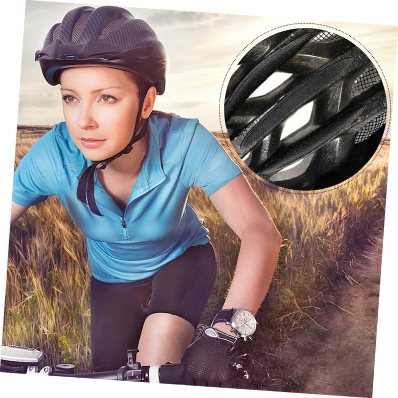 HANABASS 2Sets Cycling Helmet Liner Pads with High Sweat Absorption and Shock-Absorbing Foam Lightweight Breathable Helmet Cushion Inserts for Mountain and Road Riding Comfort and Protection - Image 4