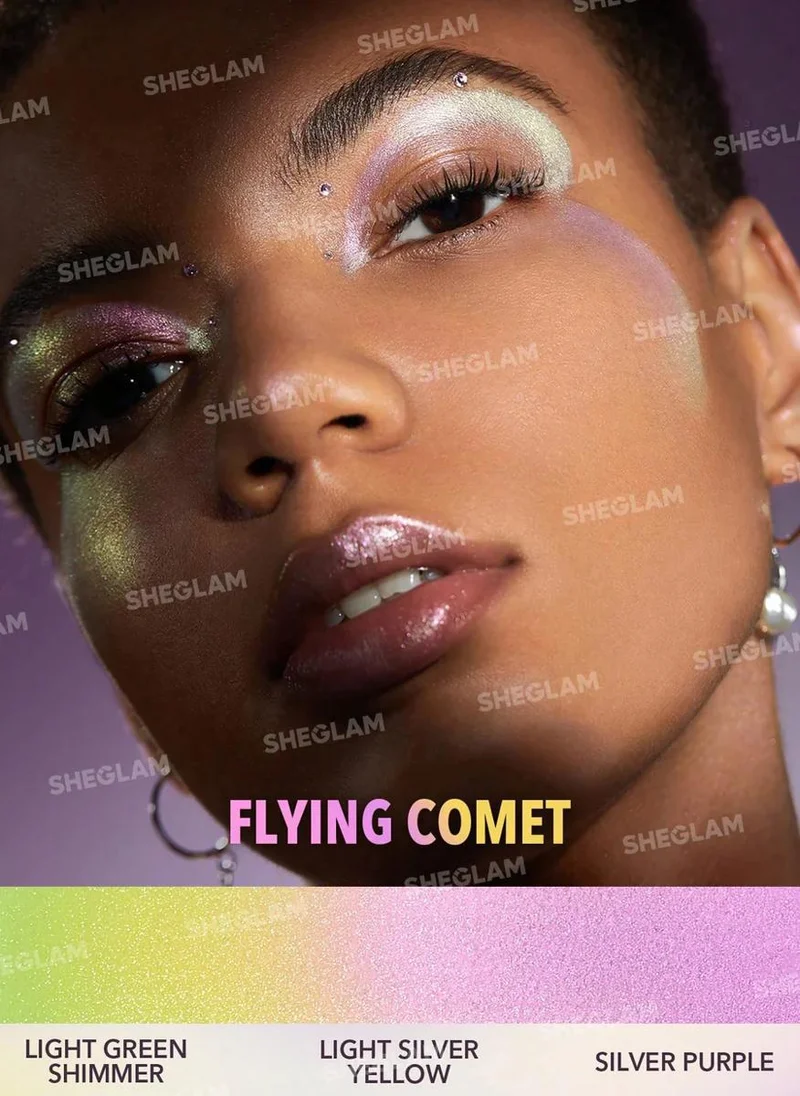 SHEGLAM Chroma-Glow Bloom Liquid Highlighter-Flying Comet Color Changing Gel Cream