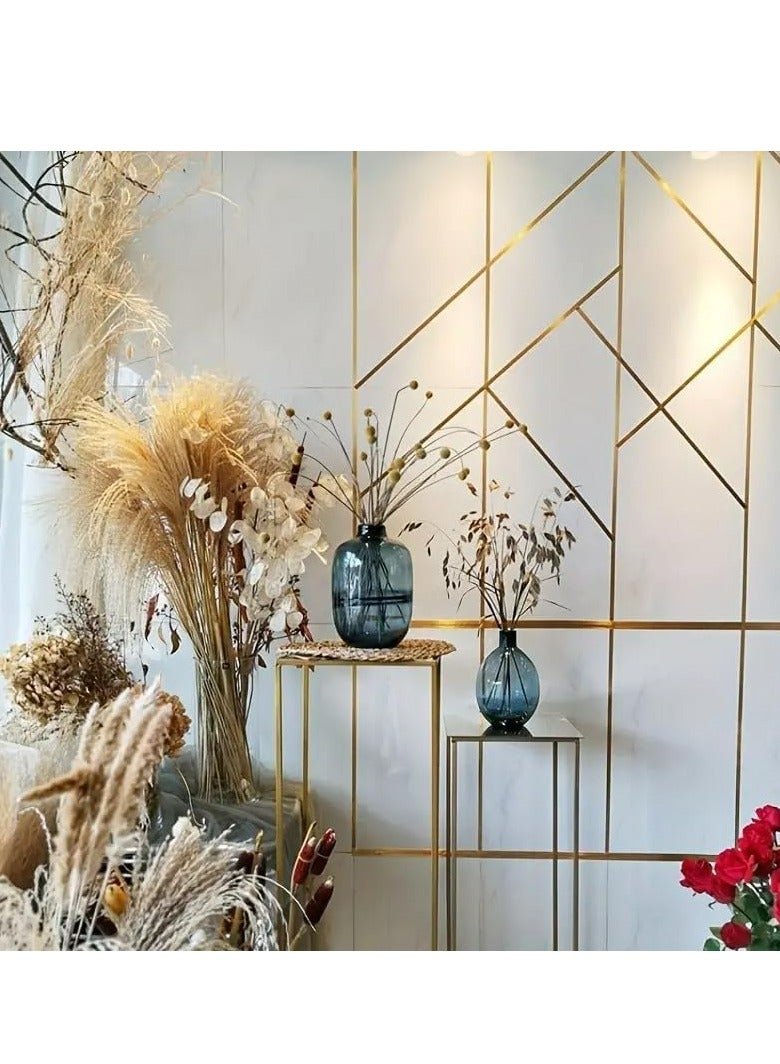 Gold Graphic Art Tape - Self-Adhesive, Decorative Duct Tape with Mirror Finish for DIY Projects, Wall, Floor, Cars - Image 3