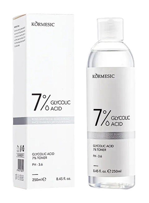 7% Glycolic Acid Toner Refreshing Toner Water Nourish Sooths Skin 250ml
