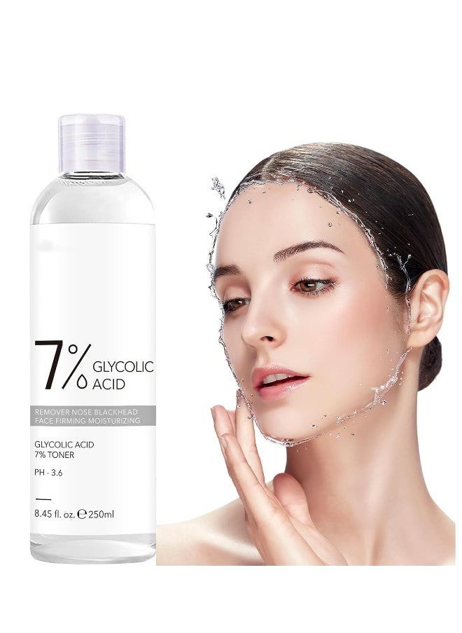 Kormesic 7% Glycolic Acid Toner Refreshing Toner Water Nourish Sooths Skin 250ml  - Image 3