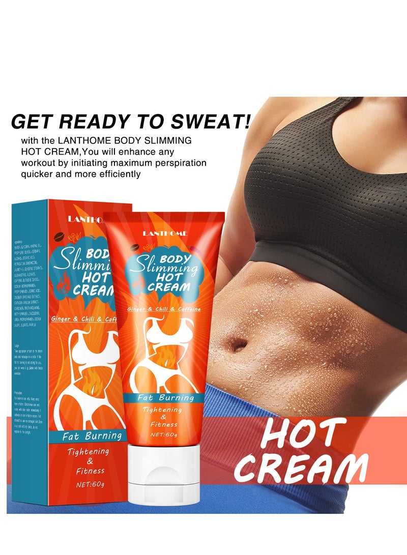 لانثوم كريم التخسيس لعلاج فقدان الوزن لتشكيل الخصر والفخذ والساق 60 جرام - Image 5