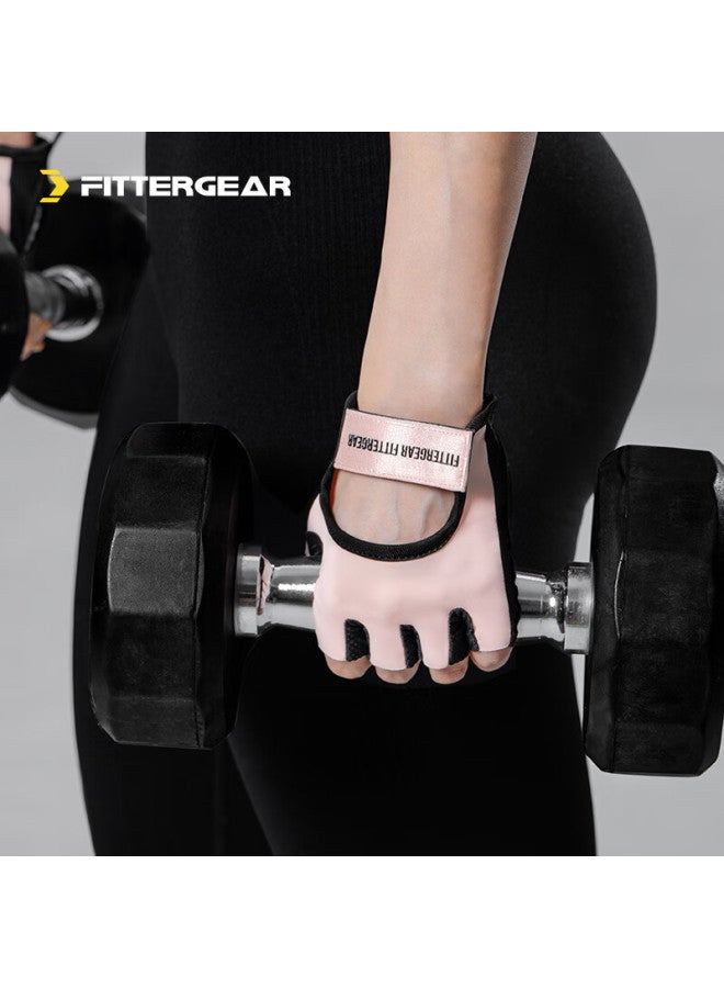 Fittergear Fitness Gloves For Women, Half-finger Breathable, For Gym Equipment Training, Dumbbell Yoga, Non-slip And Callus-resistant - Image 2