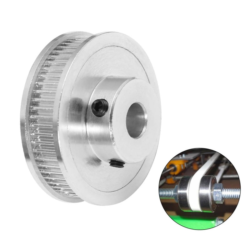 Aluminum Alloy Timing Pulley 2PCS Synchronous Wheel Tooth Metric For Printer Accessory - Image 3