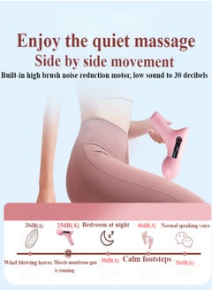 Healife Mini Massage Gun, Impact Muscle Electric Stimulator with 4 Speed ​​Massager, Ultra Quiet Portable Electric Handheld Body Massager for Massage Relaxation  - Image 4