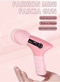 Healife Mini Massage Gun, Impact Muscle Electric Stimulator with 4 Speed ​​Massager, Ultra Quiet Portable Electric Handheld Body Massager for Massage Relaxation  - Image 1