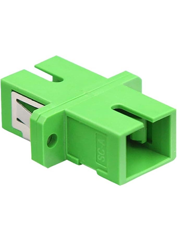 Terabyte محول الألياف الضوئية SC APC SC UPC بسيط أحادي الوضع محول الألياف الضوئية SC توصيل الألياف الضوئية SC APC فلانج الألياف الضوئية موصل 50 قطعة - Image 4