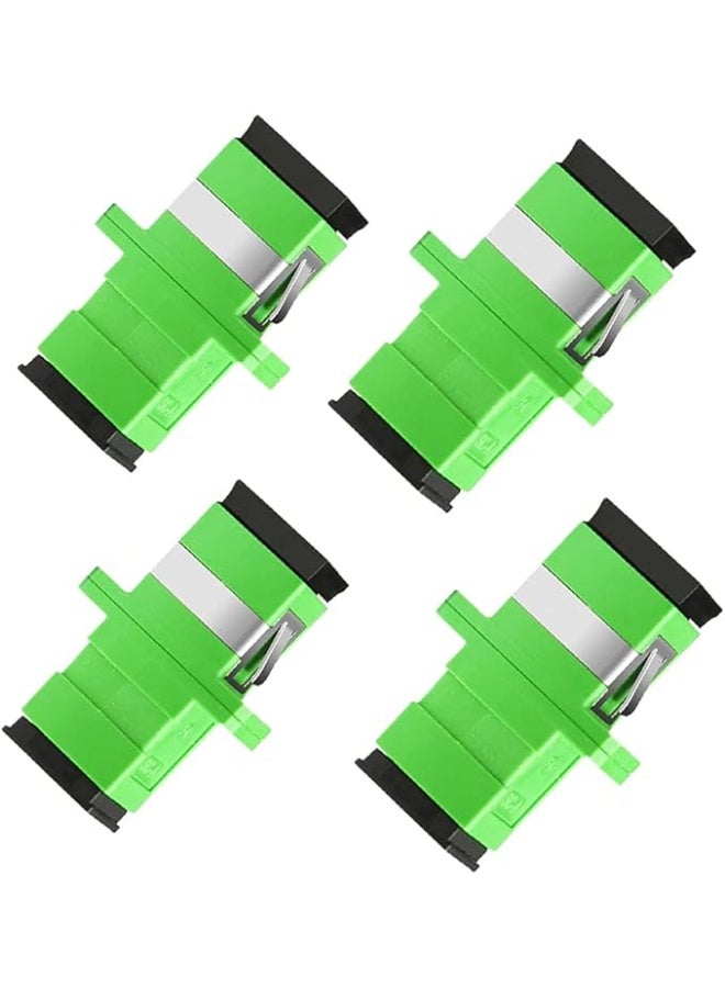 Terabyte محول الألياف الضوئية SC APC SC UPC بسيط أحادي الوضع محول الألياف الضوئية SC توصيل الألياف الضوئية SC APC فلانج الألياف الضوئية موصل 50 قطعة - Image 2