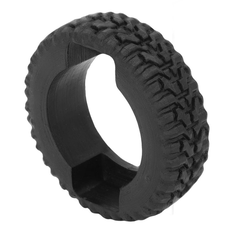 Resin Desktop Card Holder Display Stand for Wheel Shop Small Size Durable Stylish Design - Image 4