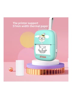 NIBEMINENT Portable Mini Pocket Photo Printer Pink  - Image 3