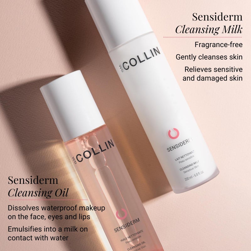 G.M. COLLIN Sensiderm Cleansing Milk | Gentle Face Cleanser for Sensitive Skin | Hydrating Makeup Remover - Image 4