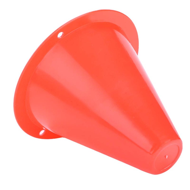 klarako Soccer Training Cone, 10pcs Soccer Training Cone Football Barriers Plastic Marker Holder Accessory(RED) - Image 3