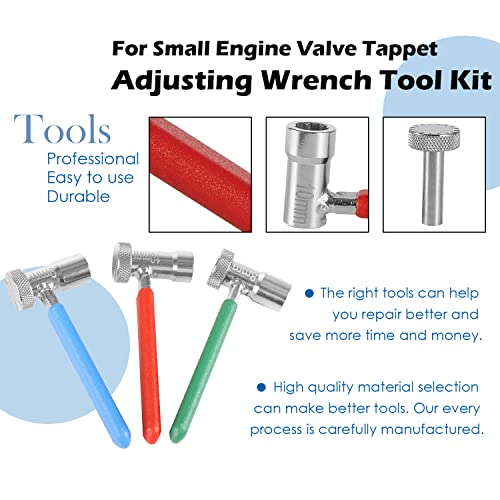 USSKYBOY Motorcycle Valve Tappet Adjusting Wrench Tool Kit For Most Motorcycles ATVs and ATCs, Small Engine Valve Tappet Tools (6 PCS - Image 2