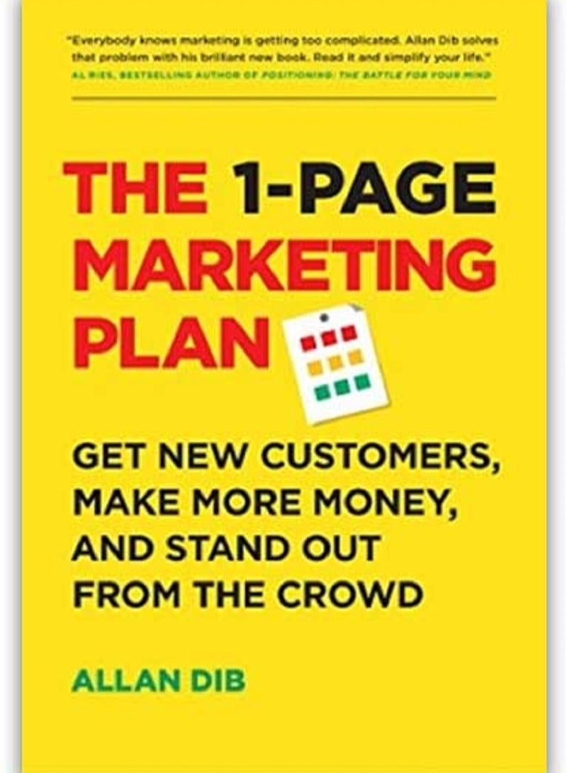 The 1-Page Marketing Plan By Allan Dib